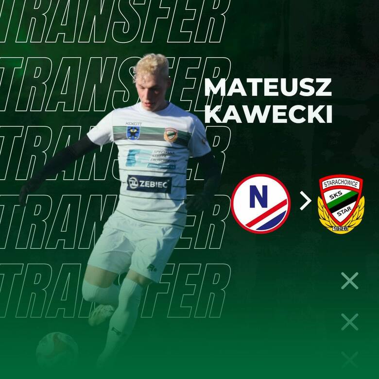 3. Liga. Mateusz Kawecki oficjalnie zawodnikiem Staru Starachowice. Ostatnio grał w GKS Zio-Max Nowiny