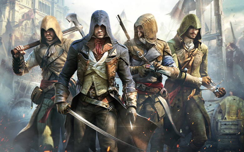 Kooperacja, w której grupa asasynów poluje na potwory to ciekawa i odświeżająca dla serii Assassin's Creed perspektywa.