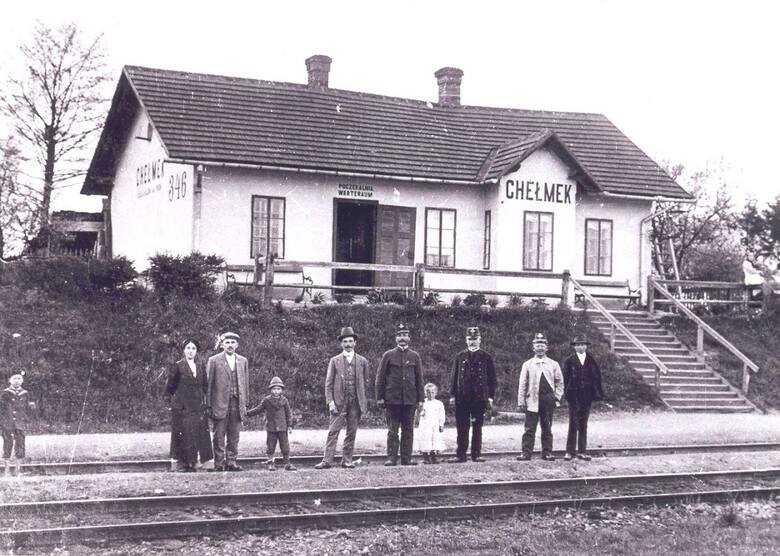 Ważnym wydarzeniem w dziejach Chełmka było uruchomienie linii kolejowej w II połowie XIX wieku