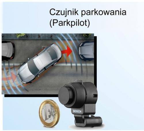 Fot. Bosch: Urządzenie, które samo zaparkuje samochód jest szczególnie pożądane przez początkujących kierowców. Samo rozpoznaje, że miejsce jest wystarczająco