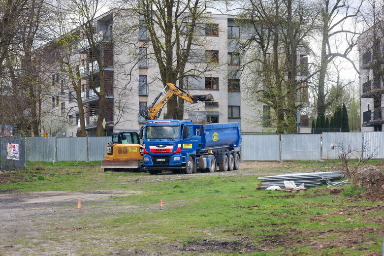 Budowa nowych mieszkań przy Dworskiej w Olkuszu