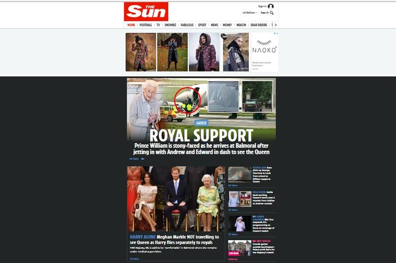 Brytyjskie media o Elżbiecie II: Brytyjczycy czuwają u bram jej zamku i modlą się