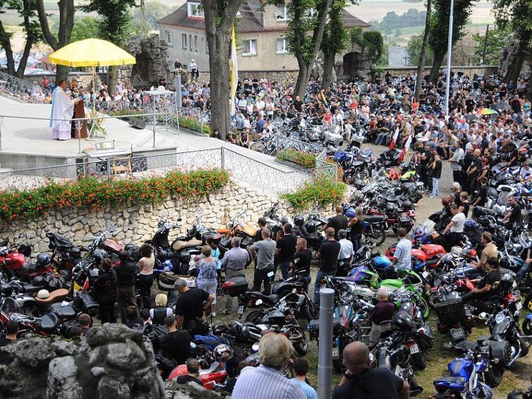 Góra św. Anny: 3 tysiące motocyklistów na pielgrzymce