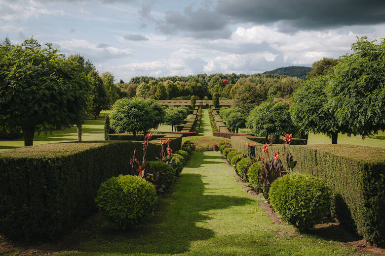 Krzysztof Penderecki stworzył w Lusławicach wspaniałe założenie ogrodowe