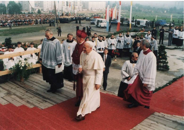 Pielgrzymka Jana Pawła II do Tarnowa w roku 1979. 