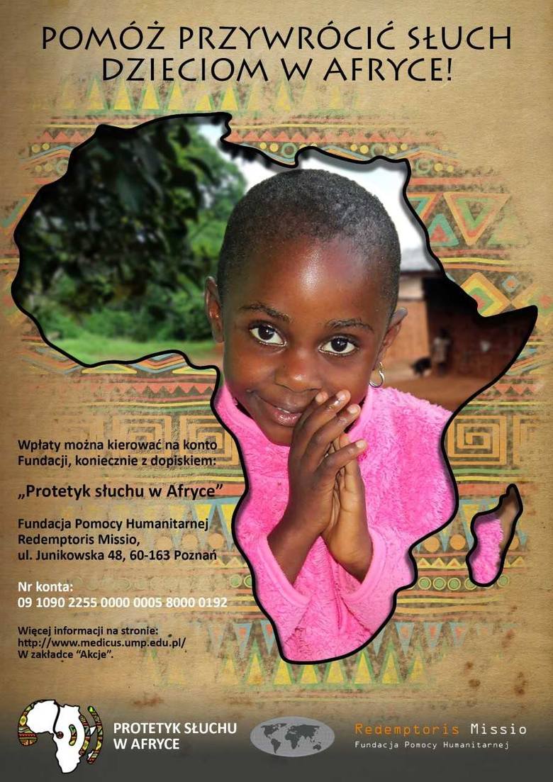 Pomóż afrykańskim dzieciom usłyszeć otaczający je świat!