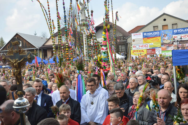 W Lipnicy Murowanej także hucznie obchodzi się wielkanocne tradycje. W Niedzielę Palmową do konkursu stają palmy wysokości nawet ponad 30 metrów!