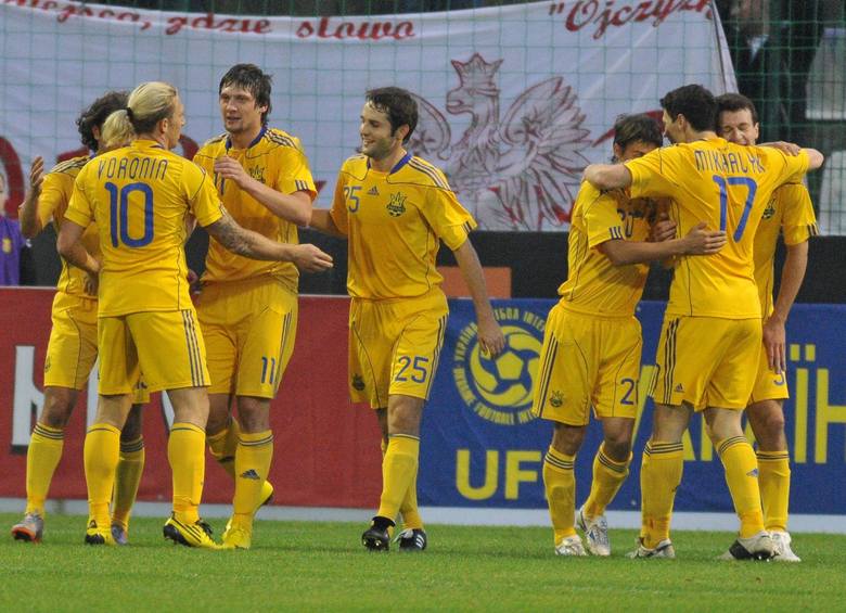 Piłkarze Ukrainy liczą na sukcesy podczas EURO