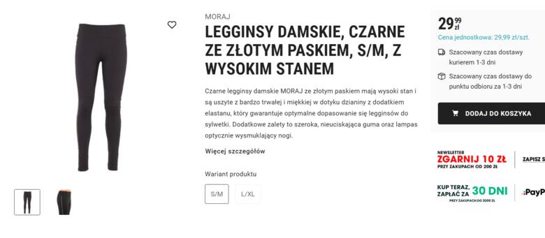 Legginsy damskie