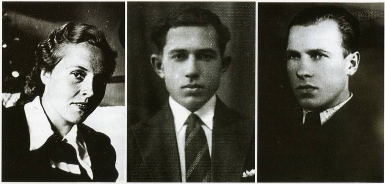 Zdjęcia ofiar egzekucji we wrześniu 1943 roku w Kolonii Grabówka