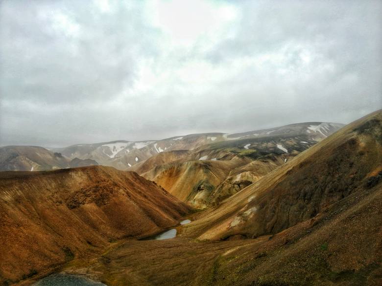 Dzień dziewiąty: tęczowe góry Landmannalaugar na Islandii