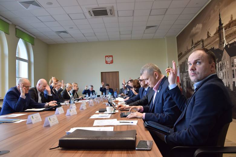Sesja rady powiatu nowosolskiego, 22 lutego 2019 r.