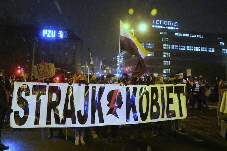 Protest Strajku Kobiet we Wrocławiu 5.02.2021