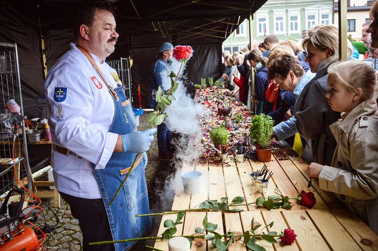 Święto kwiatów w Skierniewicach 2017: Degustacje w Rynku [ZDJĘCIA]