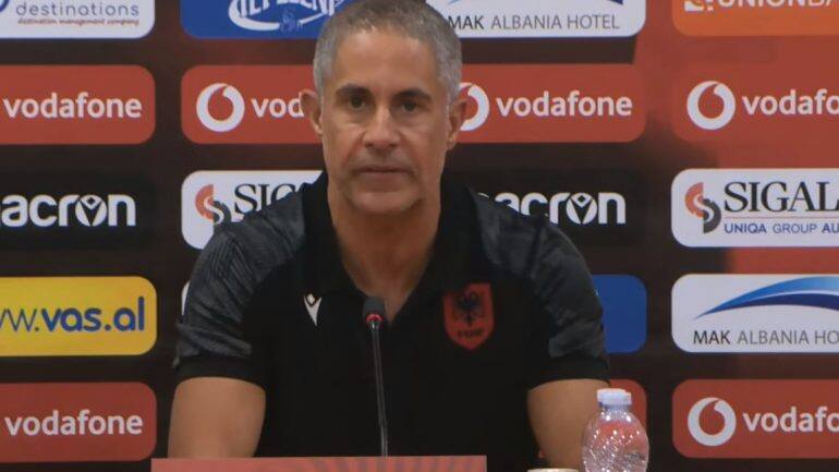 Brazylijski selekcjoner reprezentacji Albanii, 49-letni Sylvinho