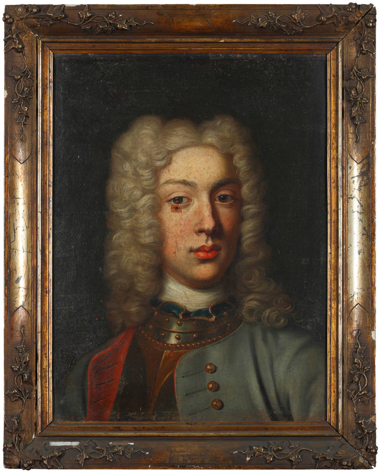 8. NAJCENNIEJSZY<br /> <br /> Najcenniejszy, bo został wykonany przez artystę związanego z drworem cesarskim w Wiedniu. Jest to portret Hansa Heinricha IV von Hochberg.<br /> <br /> Hans Heinrich IV von Hochberg, hrabia, baron na Książu 1755-1758 <br /> Franz Stampart, 1724 r., olej na...