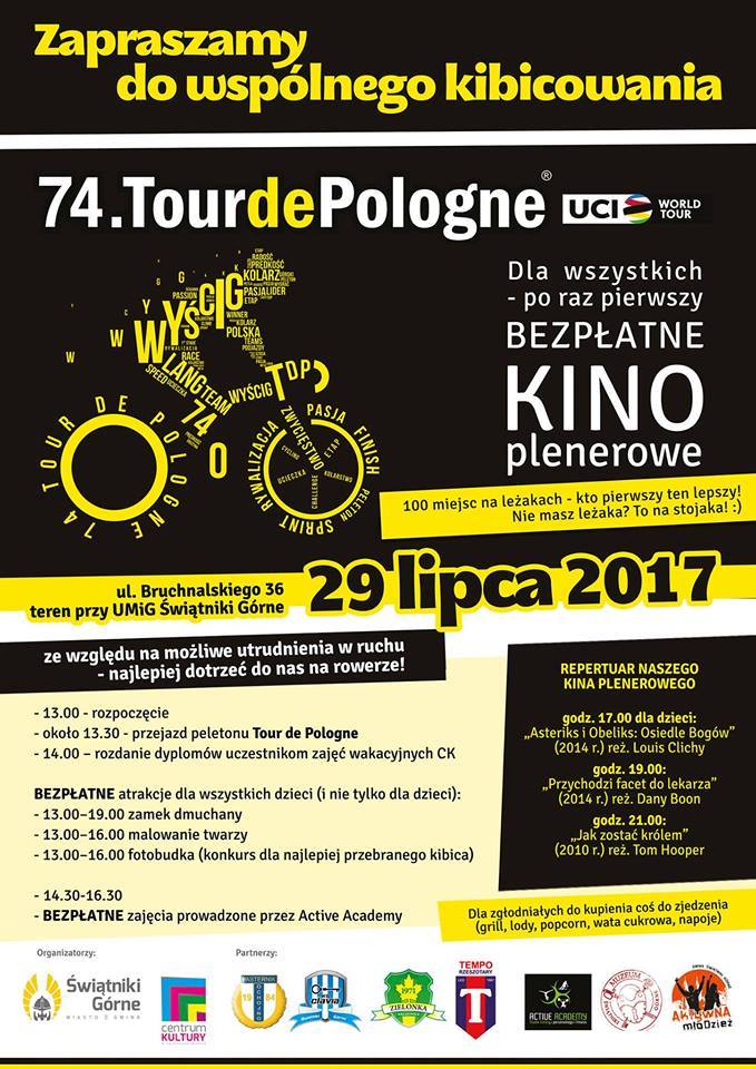 Tour de Pologne 2017 Świątniki Górne. Wielkie kolarskie kibicowanie