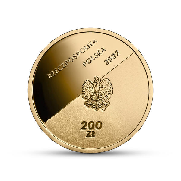 200-złotowa "złota" Polska Reprezentacja Olimpijska Pekin 2022