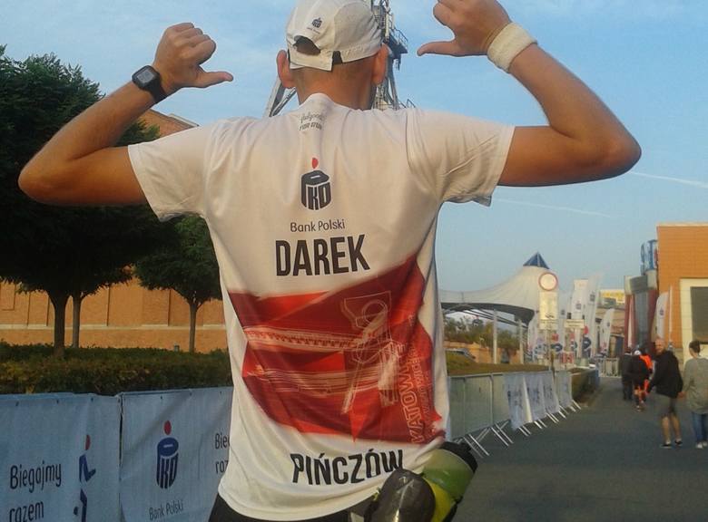Dariusz Fijałkowski z Pińczowa przebiegł pierwszy w życiu maraton