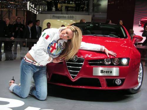 Fot. Ryszard Polit: Alfa Romeo Brera – prawda, że piękna?