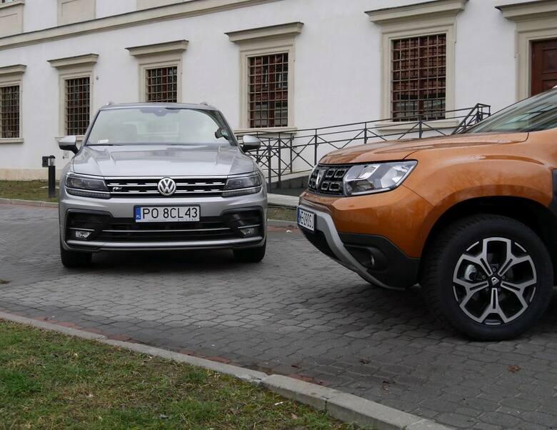 Dacia Duster kontra Volkswagen TiguanSUV-y i crossovery to obecnie jedne z najpopularniejszych aut na rynku. Wielu mieszkańców miast i terenów podmiejskich