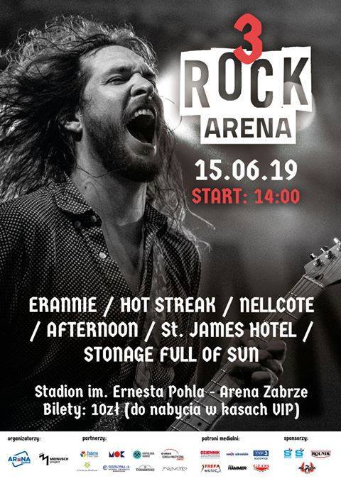 Zabrze: zbliża się Festiwal Rock Arena 3                              