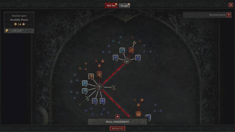W Diablo 4 mamy imponującą możliwość dostosowania gameplay'u do swoich upodobań.