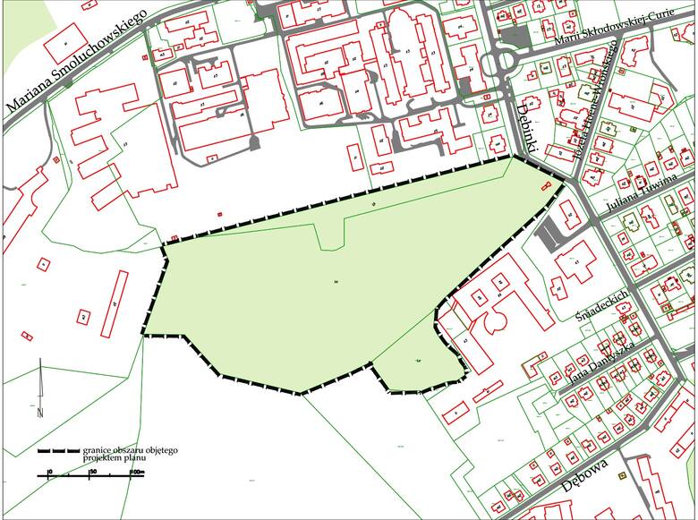 Gdańsk. Plan zagospodarowania przestrzennego - Aniołki park leśny przy Uniwersyteckim Centrum Klinicznym