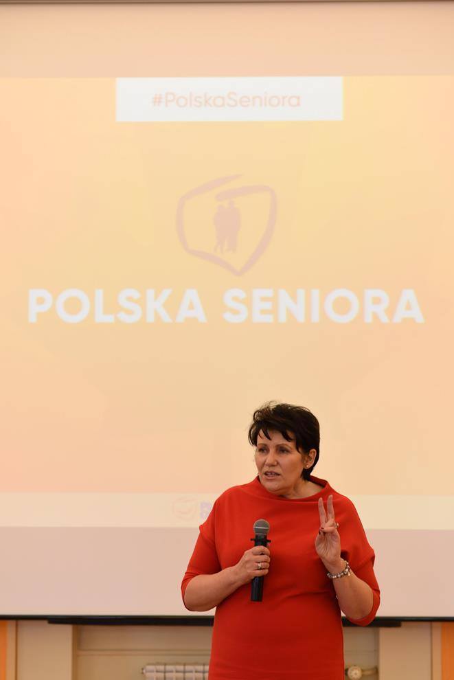 POLSKA SENIORA - spotkanie z Dorotą Rutkowską w Skierniewicach