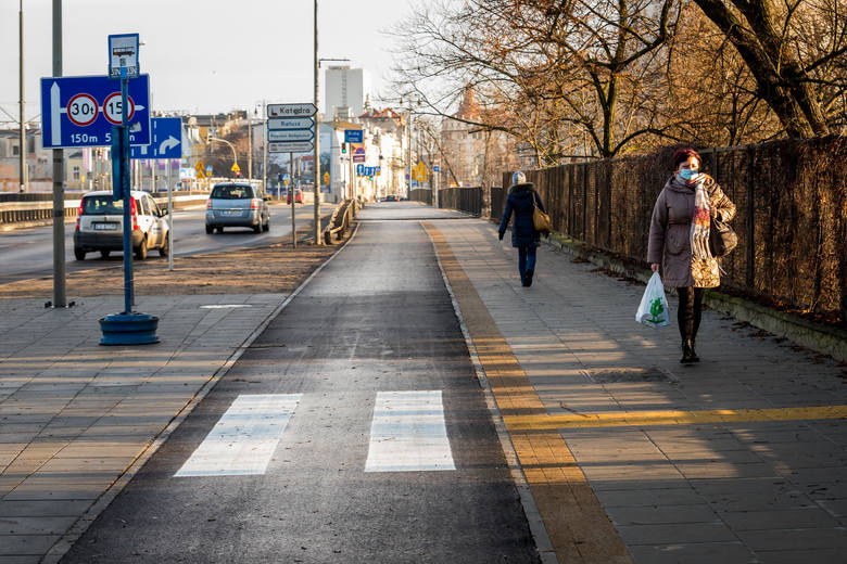 W tym roku powstały już trasy dla rowerzystów wokół pl. Poznańskiego, wzdłuż ul. Kruszwickiej oraz w Parku nad Starym Kanałem Bydgoskim.