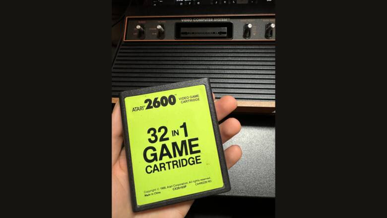 Atari 2600  - stare kartridże