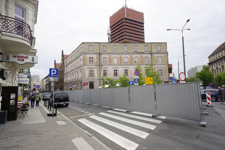 Poznań: Rozpoczęła się przebudowa ulic w centrum miasta - Taczaka i Garncarskiej. Utrudnienia także na placu Kolegiackim