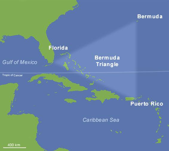 <strong>Tajemniczy trójkąt bermudzki</strong><br /> <br /> Trójkąt bermudzki to nazwa obszaru położonego na Atlantyku w rejonie Bermudów, uznawanego za <strong>miejsce wielu niewyjaśnionych zaginięć statków, jachtów i samolotów.</strong><br /> <br /> Legenda tzw. trójkąta narodziła się wraz ze [b]zniknięciem...