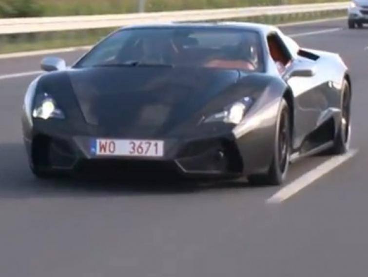 Supersamochód Arrinera, czyli polskie Lamborghini już jeździ (FILM)
