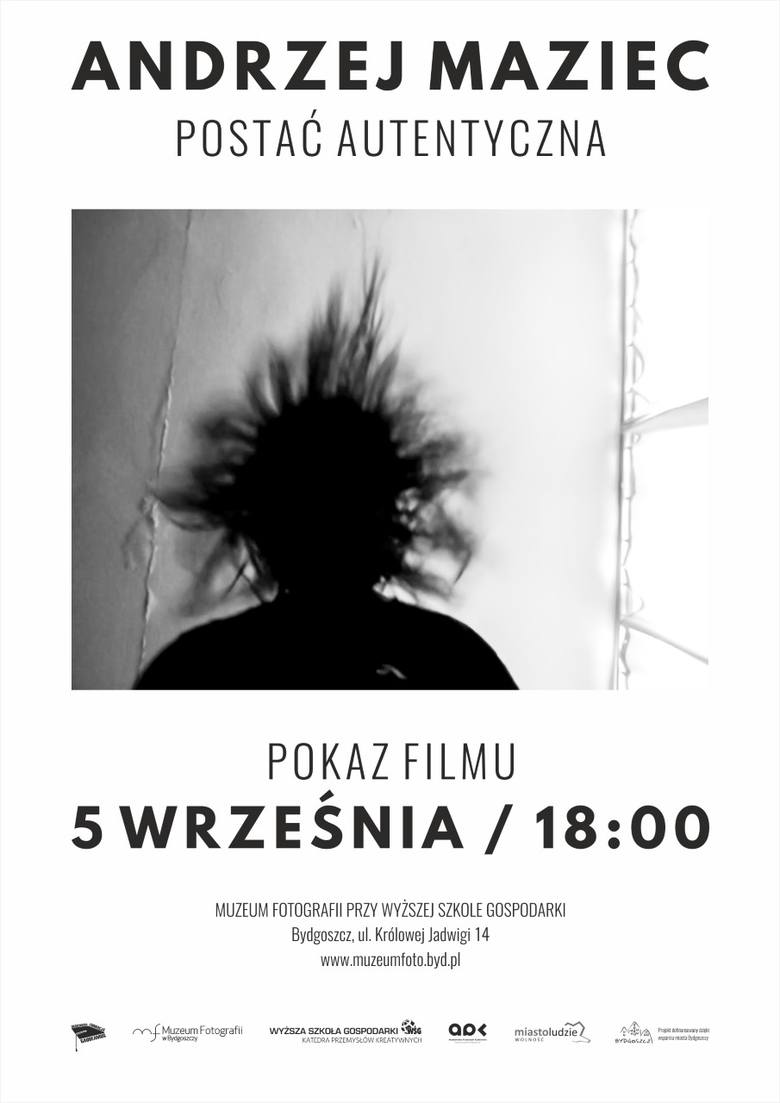 Andrzej Maziec. Postać autentyczna - premierowy pokaz w Muzeum Fotografii WSG w Bydgoszczy