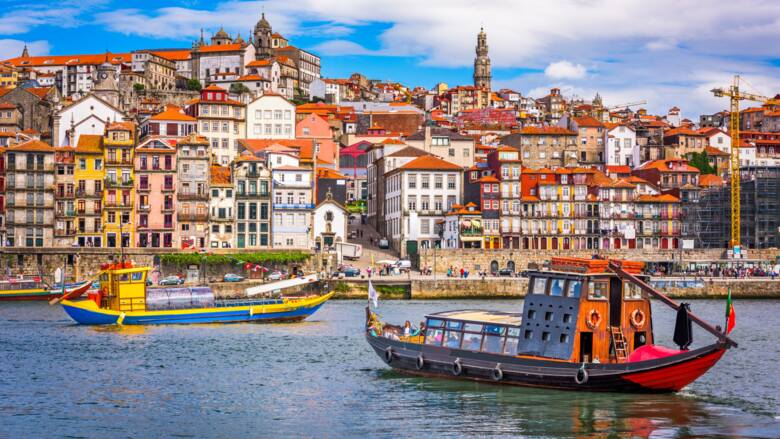 Panorama Porto w Portugalii