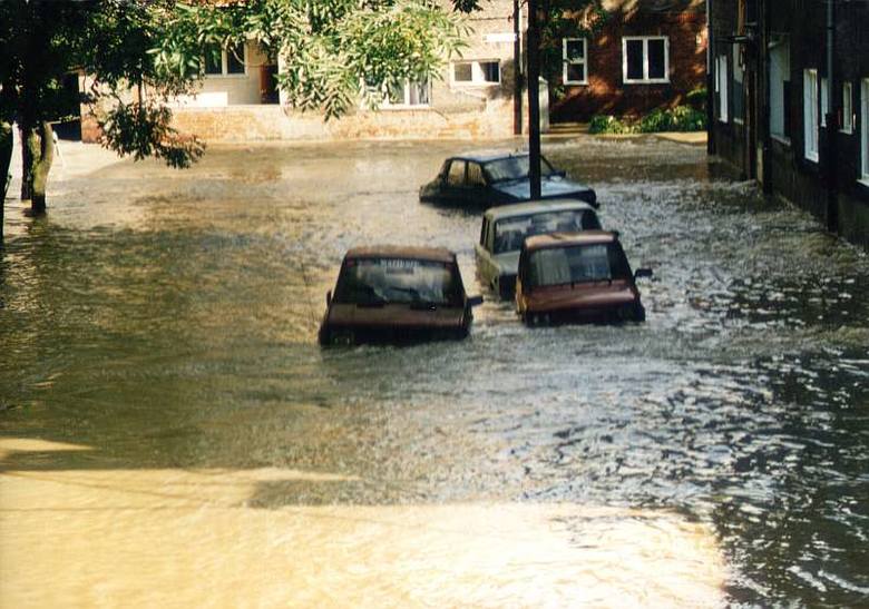 Powódź 1997 w Opolu. (Pawel Stauffer)