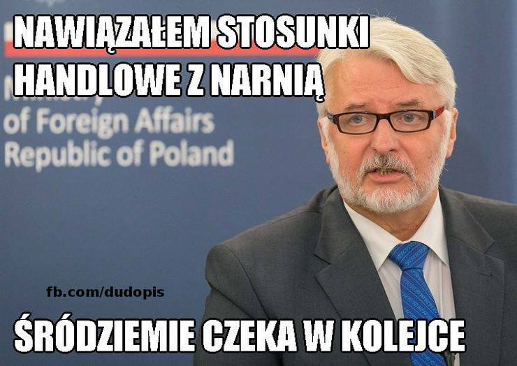 "San Escobar" i Waszczykowski [MEMY] Internet kpi po wpadce ministra spraw zagranicznych 