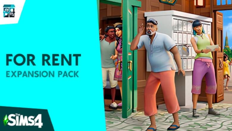 Okładka dodatku The Sims 4 Do wynajęcia