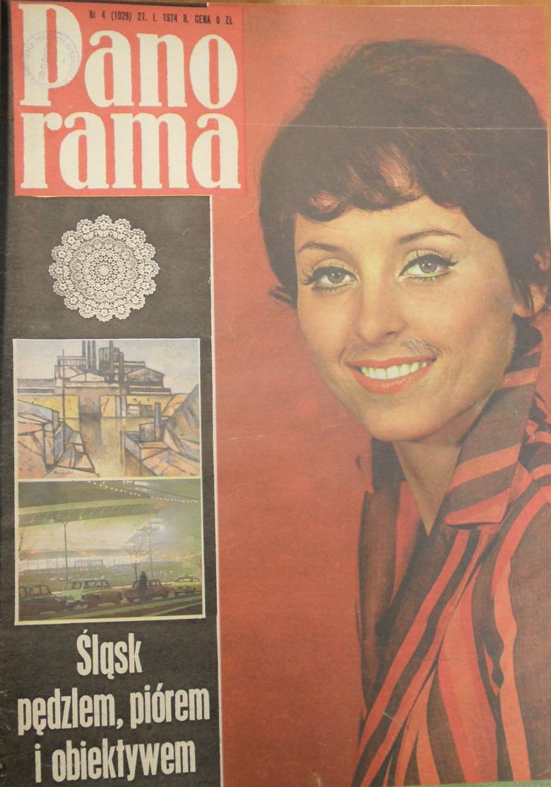 Małgorzata Kutz, spikerka TV Katowice, styczeń 1974