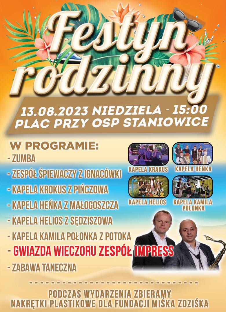 12. Festyn Rodzinny w Staniowicach w niedzielę 13 sierpnia. Zobaczcie program imprezy