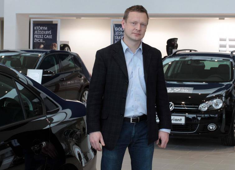Michał Sawicki, kierownik serwisu Volkswagena