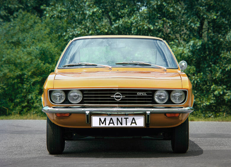 Należy do rodzaju Mobula(płaszczki) – Opel Manta, prawdopodobnie najbardziej morski przedstawiciel w długiej linii klasyków Opla. W tym roku coupé z
