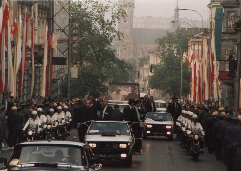 Pielgrzymka Jana Pawła II do Tarnowa w roku 1979. <br /> 