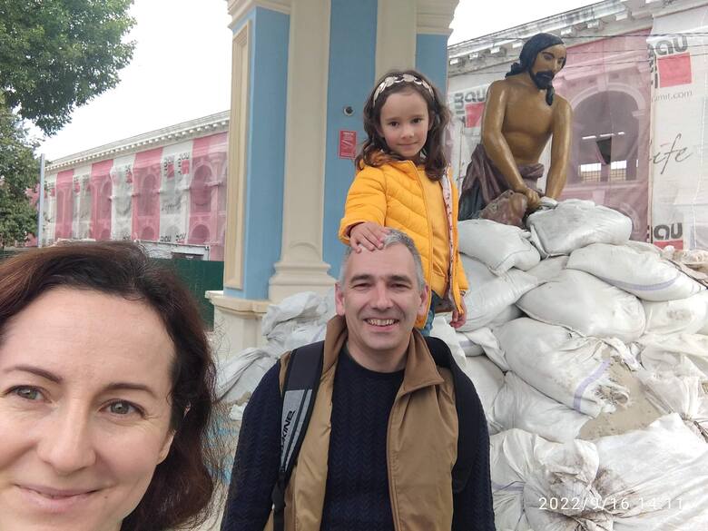 We wrześniu Marina mogła spędzić 10 dni ze swoim mężem w Kijowie