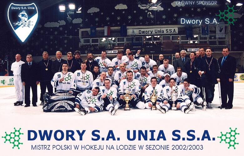 Złota seria trwała i w 2003 roku Dwory Unia sięgnęła po siódme mistrzostwo, pokonując znów GKS Katowice