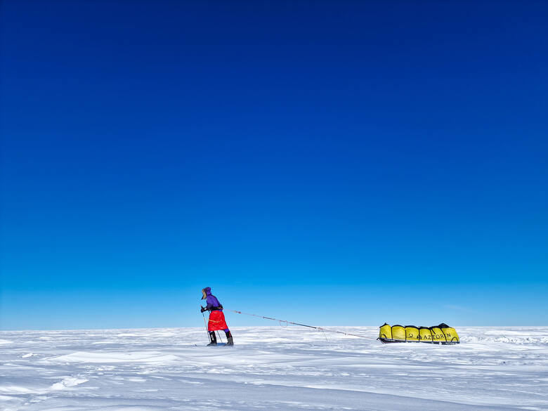 Mateusz Waligóra zdobył samotnie biegun południowy 13 stycznia br.