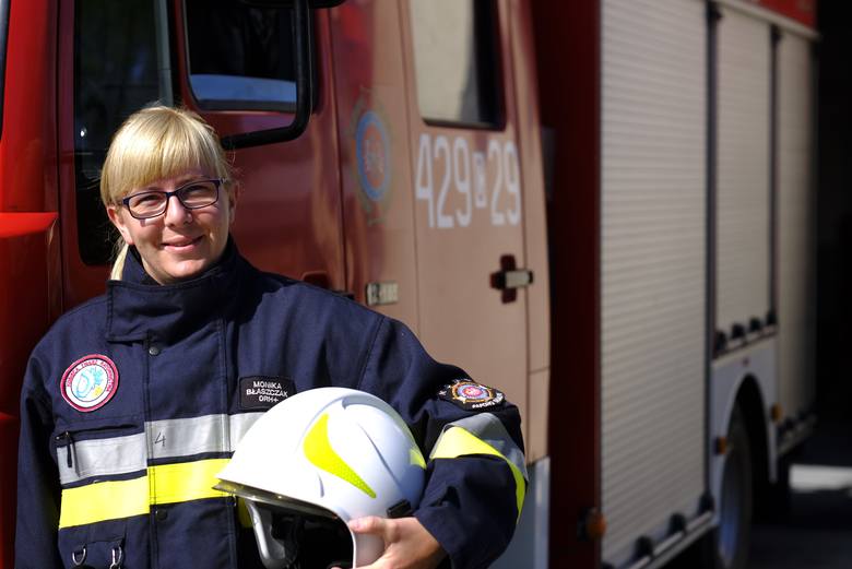 Kobieta z pasją: Monika Błaszczak ratuje ludzi z pożarów