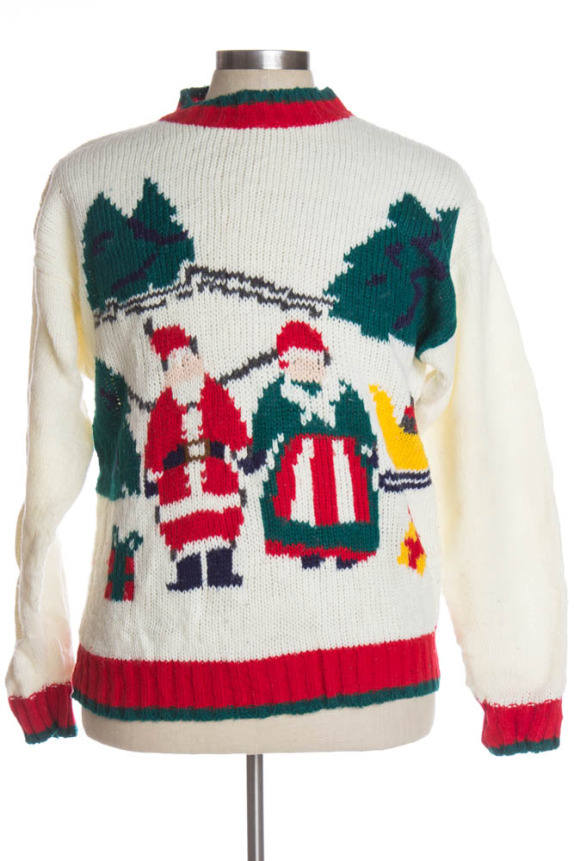 Mikołaj z damą swojego serca. Najdroższy sweter w naszym <br /> TOP 10<br /> 