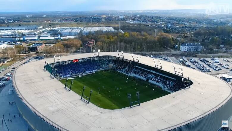 Stadion Zagłębia Sosnowiec. Tu będzie grał Raków od 4. rundy eliminacji